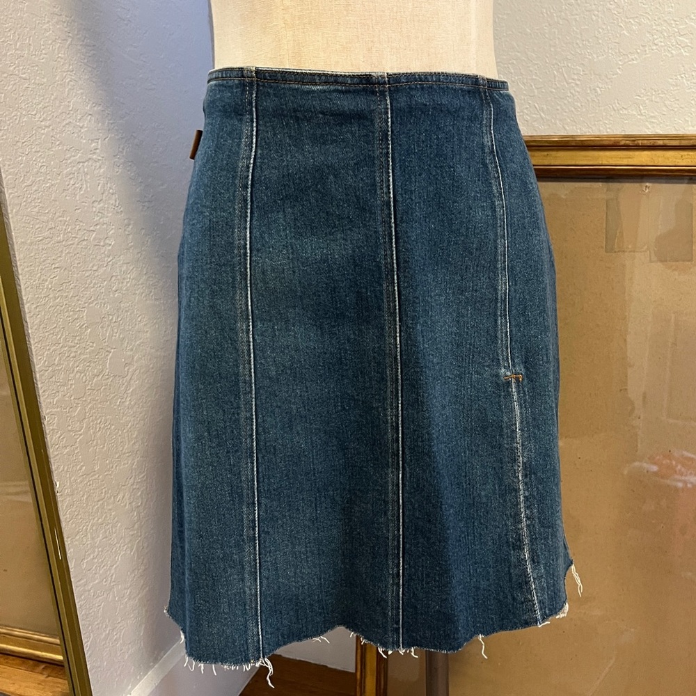 MOSCHINO denim skirt